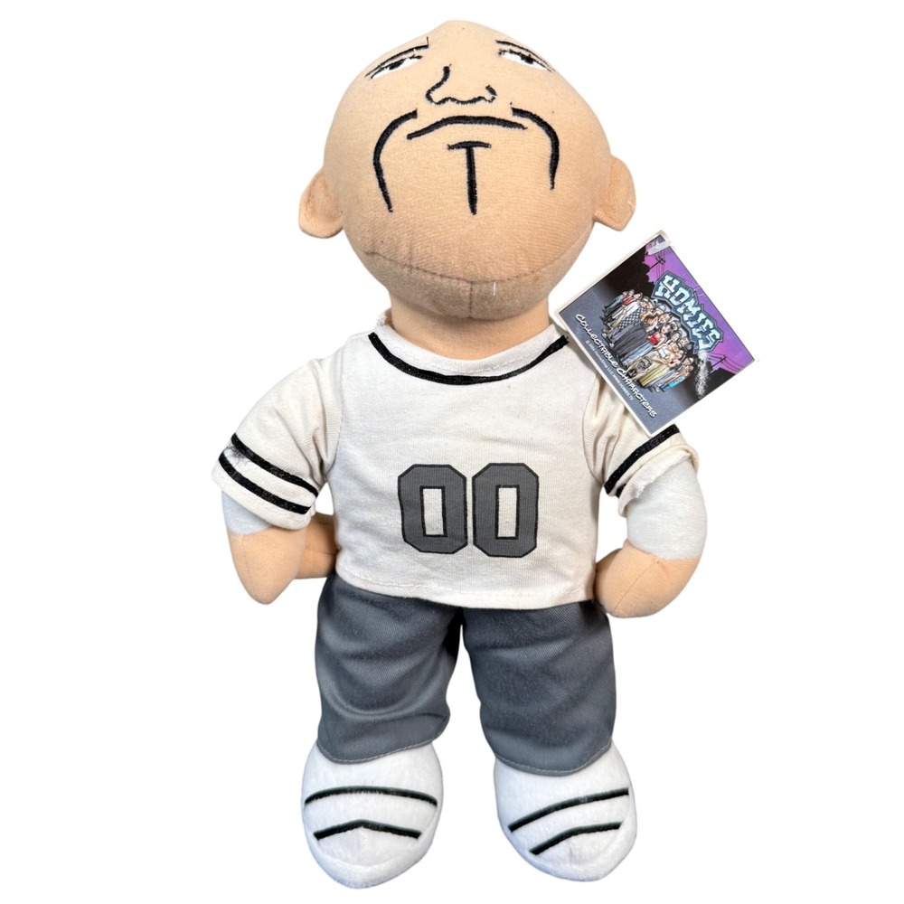 Homies Plush Toy Big Buddha White 2004 Collectible Figure Vintage Deadstock RARE